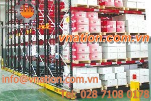 pallet shelving / mobile / order picking