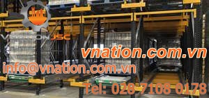 shuttle storage shelving / order picking / automated