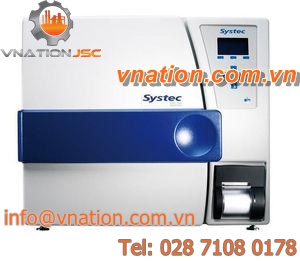 laboratory autoclave / front-loading / bench-top / compact