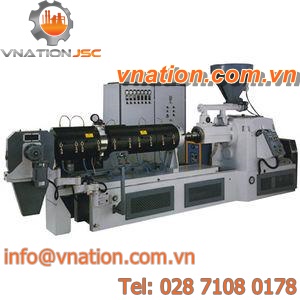 pipe extrusion extruder / parallel twin-screw / co-rotating twin-screw