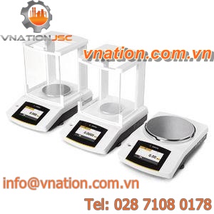 analysis scales / laboratory / with LCD display / compact