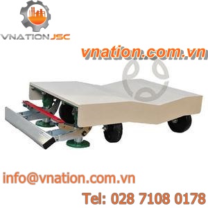 roll cart / transport / handling / with swivel casters