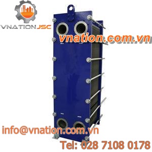 gasketed-plate heat exchanger / liquid/liquid / for the food industry / for marine applications