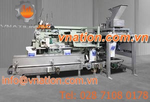 open bag filler / fully-automatic / linear / net weight