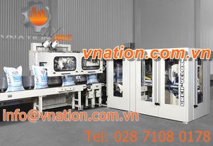 open bag filler / fully-automatic / weight / high-speed