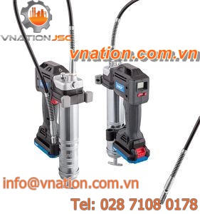 lubrication gun / grease / automatic / battery-powered