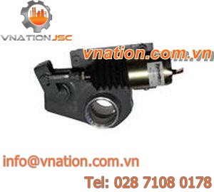 gate valve / shut-off / for diesel / air-operated