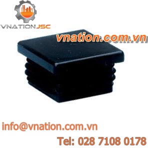 finned plug / square / male / polyethylene