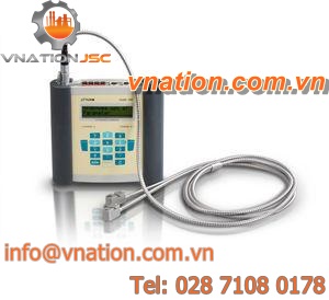 ultrasonic flow meter / for liquids / clamp-on / energy meter