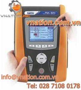 electrical network analyzer / power quality / portable
