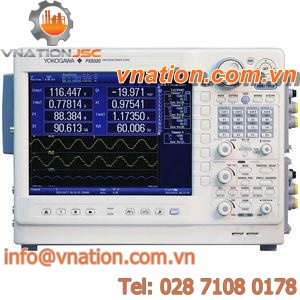 electrical network analyzer / power / benchtop / digital