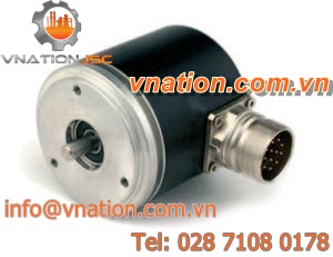absolute rotary encoder / optical / solid-shaft