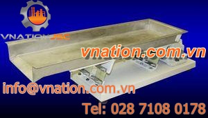 vibrating feeder / continuous-motion / powder