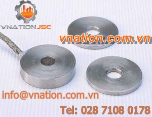 compression load cell / button type / steel construction