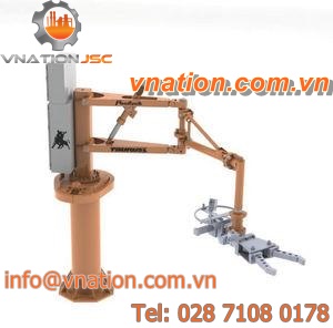 hydraulic manipulator / with orbital end effector / positioning / for hydraulic applications