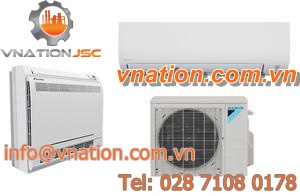 wall-mounted air conditioner / floor-mounted / compact / outdoor