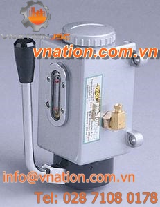 oil pump / manual / piston / fixed-flow