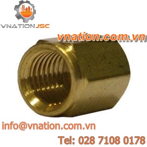 compression fitting / straight / for tubes