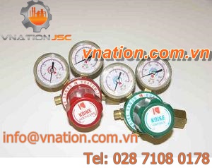 gas pressure regulator / single-stage / welding / cutting