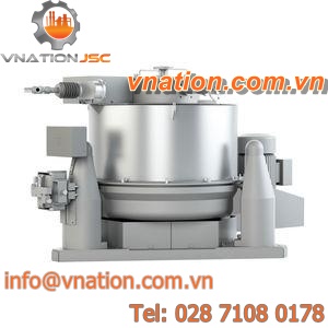 cleaning centrifuge / process / vertical / high-speed