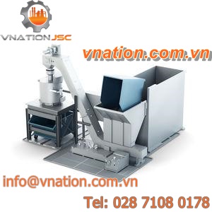 batch centrifuge / process / de-oiling / vertical