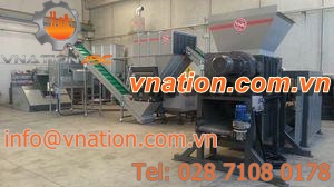 mill production line with shredder / automatic