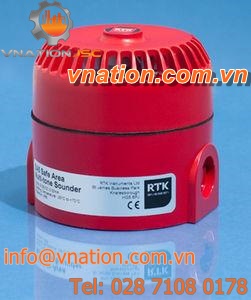 alarm sounder without beacon / with signal light / IP65