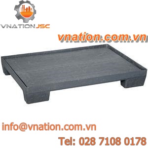 plastic pallet / ISO / industrial / stacking