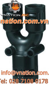 push-to-connect fitting / Y / polyamide / waterproof