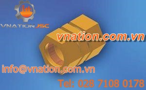 compression fitting / straight / for hoses
