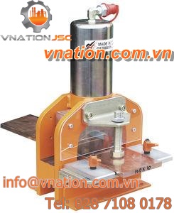copper cutting machine / for aluminum / knife / for DIN rail