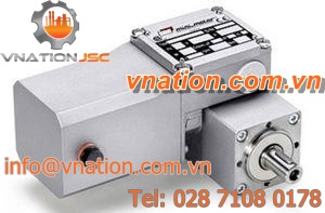 DC electric gearmotor / orthogonal / worm / planetary