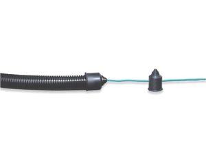 round plug / male / plastic / finishing