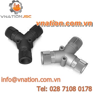 push-to-connect fitting / Y / automatic