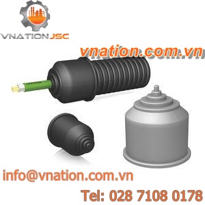 round plug / male / nitrile rubber / for tubes
