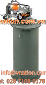 heavy-duty tank / for grease lube systems / for mining equipment / for construction equipment