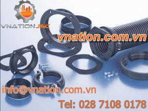flange fitting / straight / polyamide