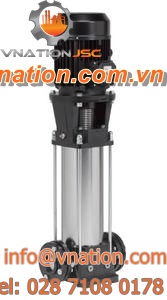 pure water pump / electric / centrifugal / semi-submersible