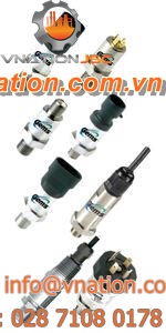 thin-film pressure transducer / compact / OEM / stainless steel
