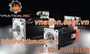 AC servomotor / brushless / compact / permanent magnet