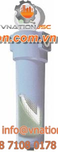 compressed air filter / liquid / for compressors / coalescing