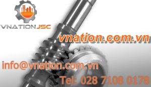 worm gear / spiral / shaft
