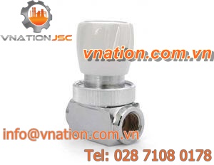 line blind valve / manual / for gas