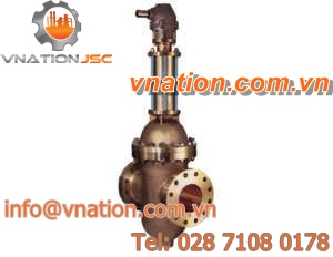 gate valve / manual / shut-off / for oxygen
