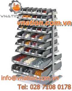 single-sided shelving / double-sided