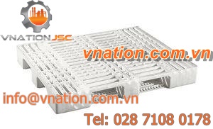 plastic pallet / Euro / transport / handling