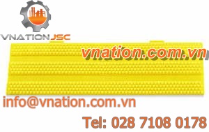 anti-slip mat / polyethylene / wet area / ribbed