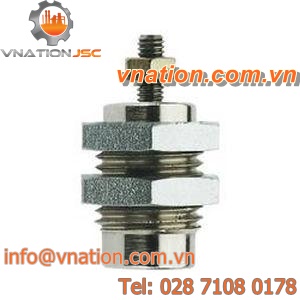 cylinder with threaded rods / with piston rod / single-acting / cartridge