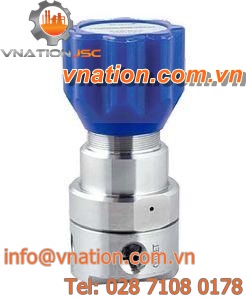 gas pressure regulator / single-stage / miniature