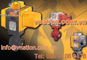 electric valve / shut-off / for gas / for burners
